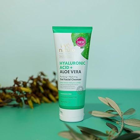 by nature facial cleanser